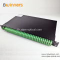 1x64 PLC แยกไฟเบอร์ออปติคอล 1U Rack Mount